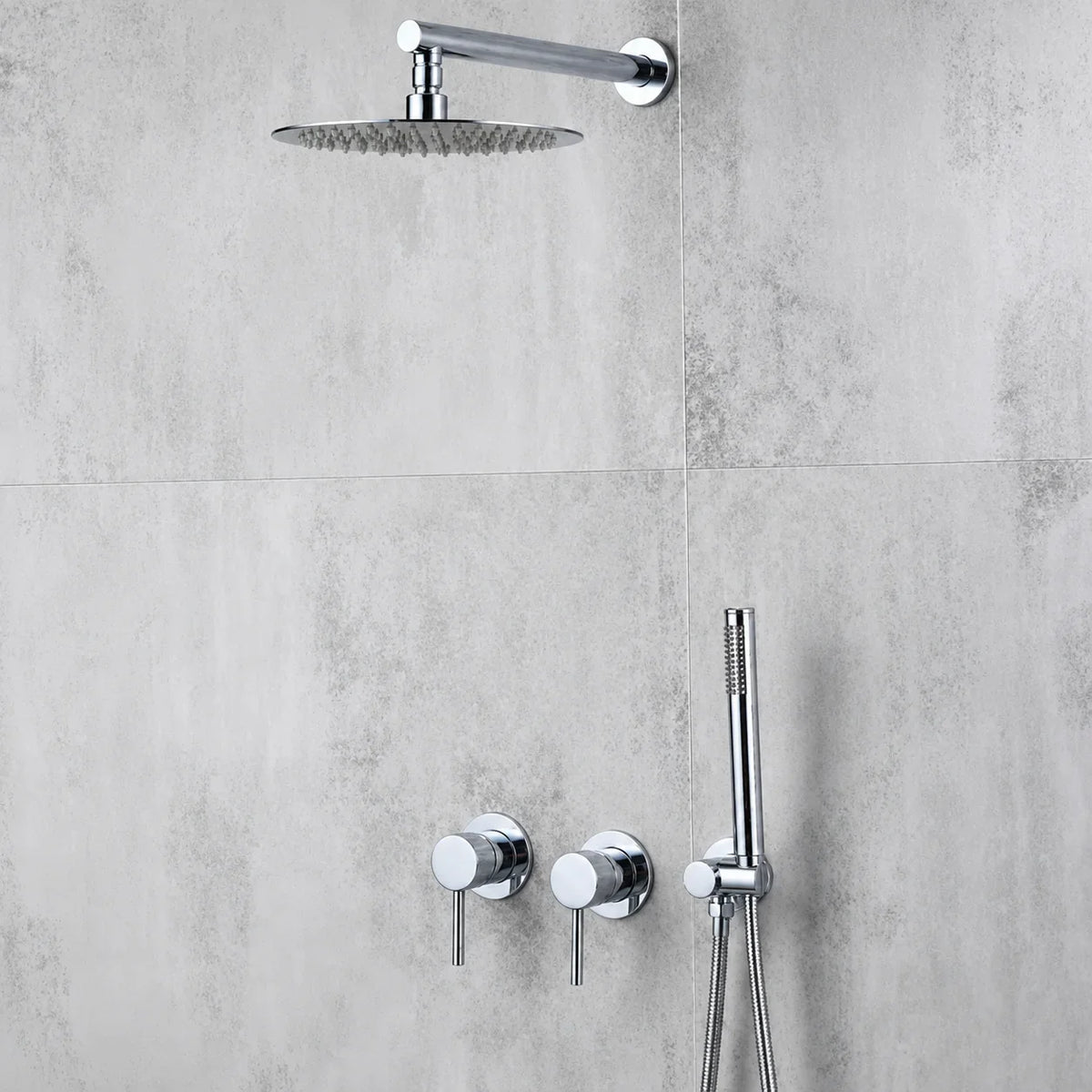 Colonne de douche encastrable Chrome Image