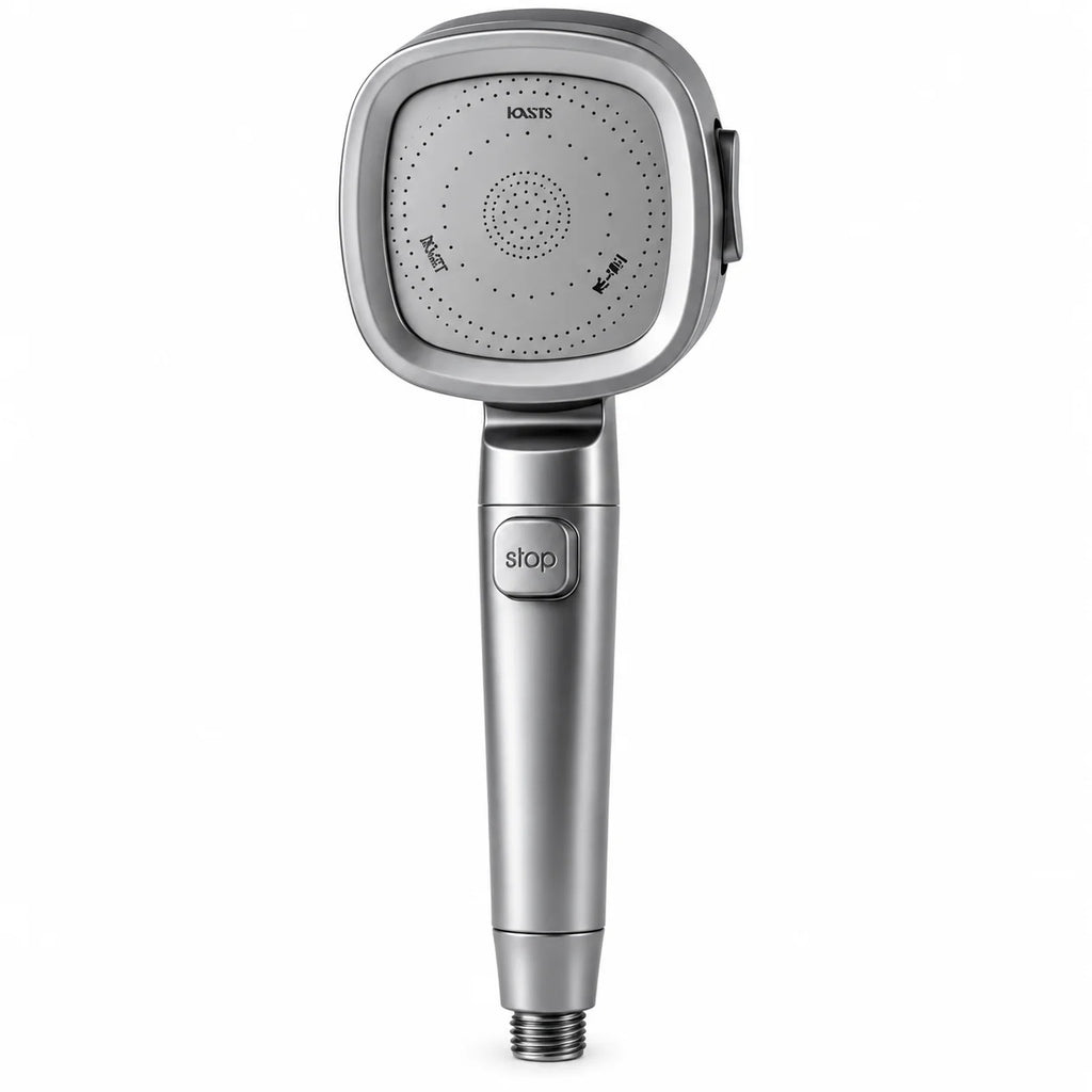 Pommeau de Douche Anti-Calcaire Chrome