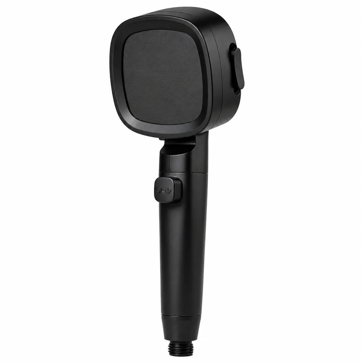 Pommeau de douche anti-calcaire - haute pression - Noir