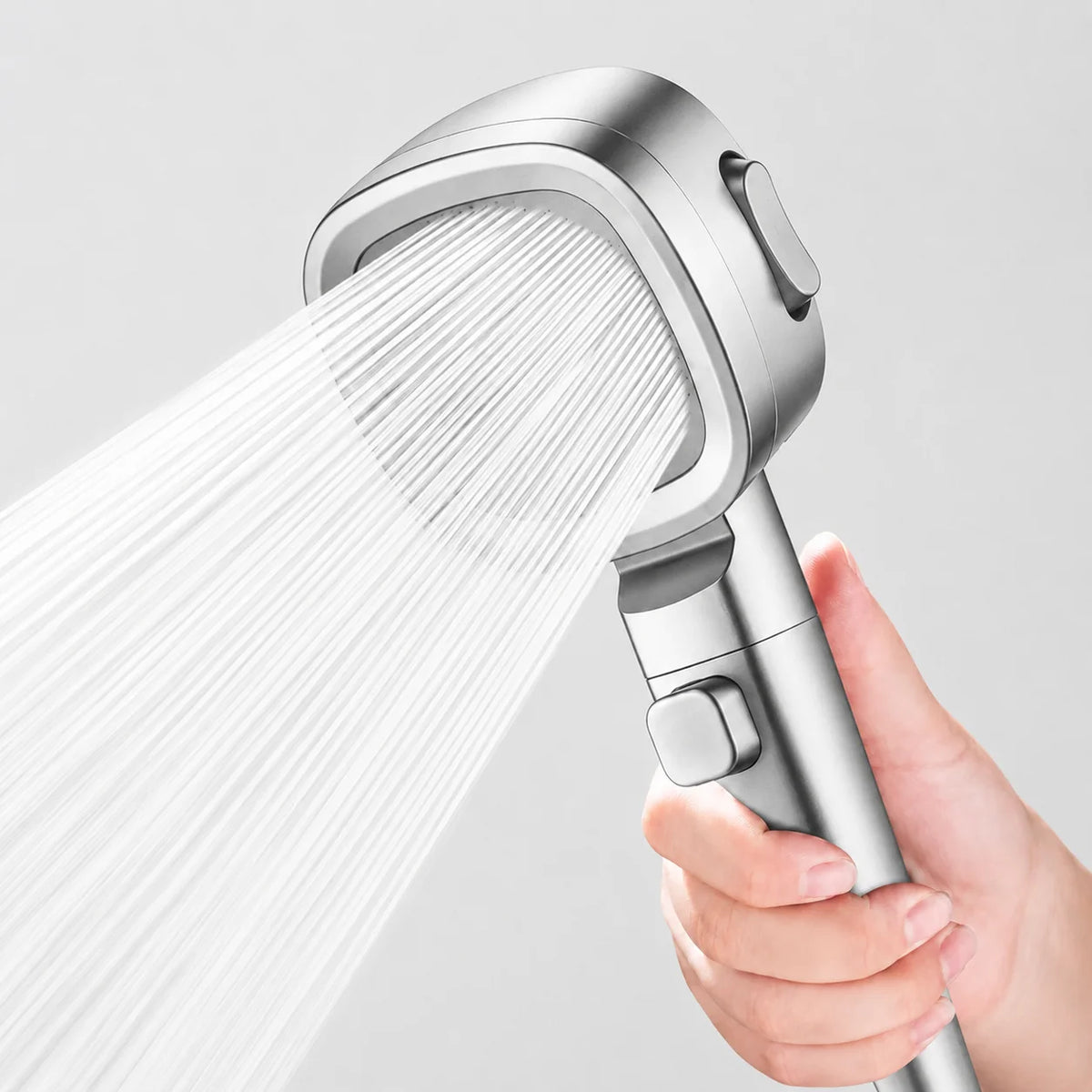 Pommeau de Douche Anti-Calcaire Chrome