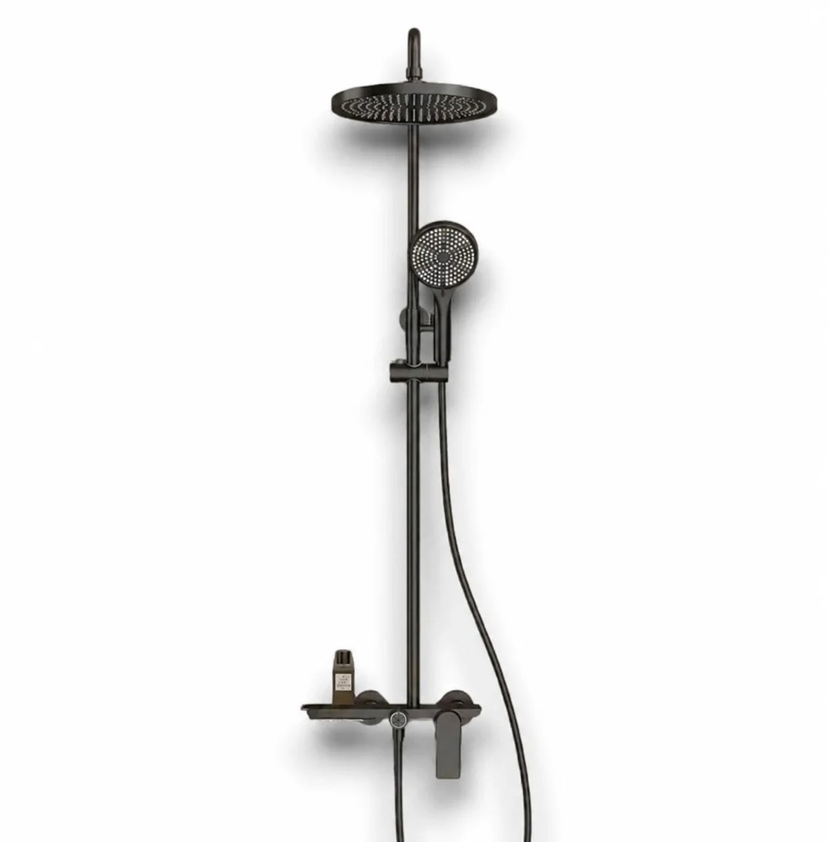 Colonne de douche thermostatique noir mat