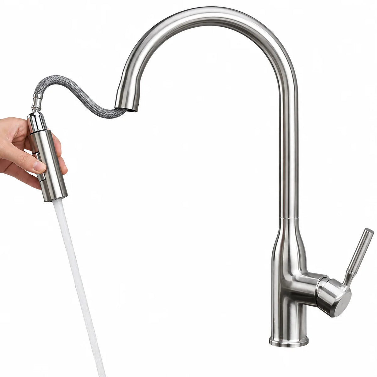 Robinet de Cuisine Douchette en Laiton