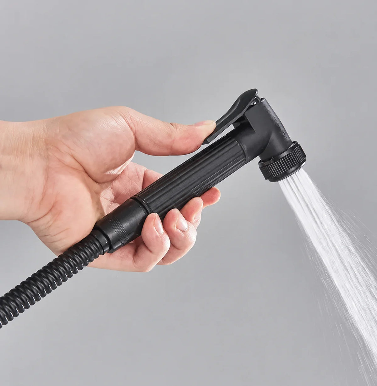Colonne de Douche Thermostatique Noir Mat