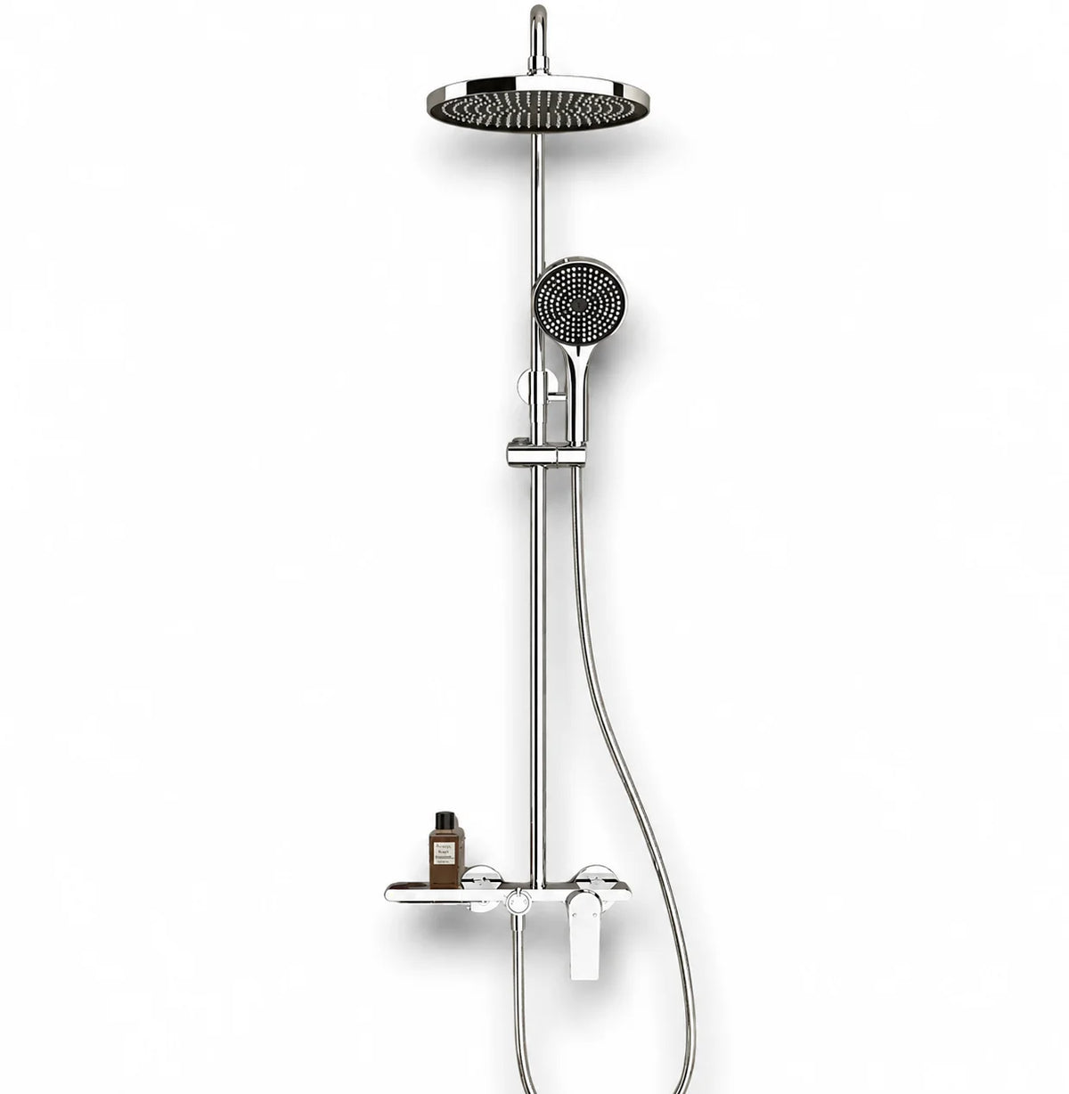 Colonne de douche thermostatique chrome