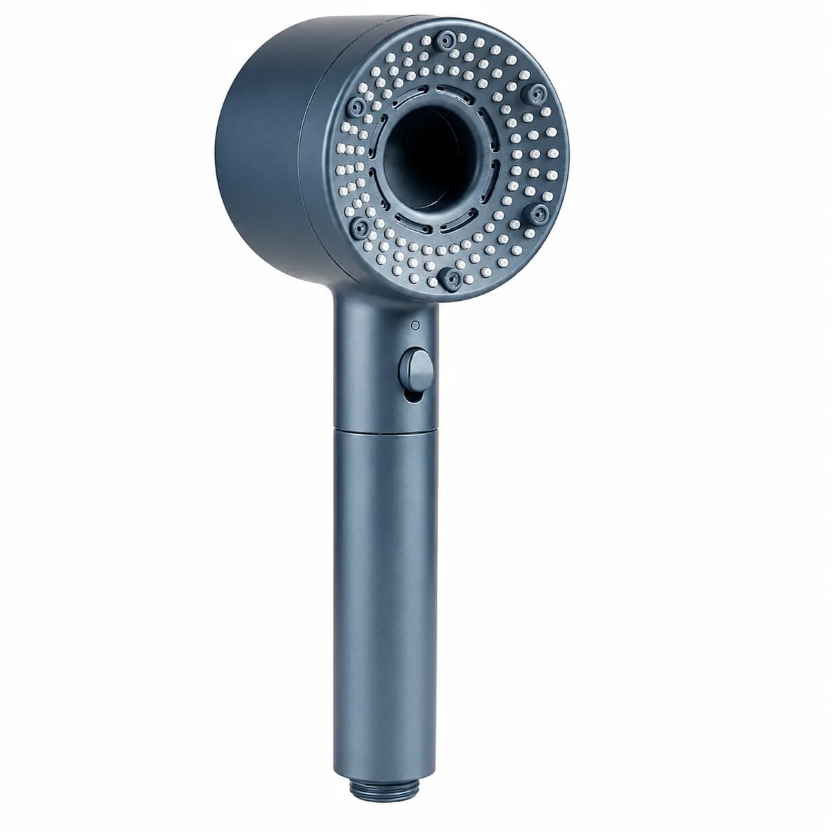 Pommeau de Douche Anti-Calcaire Bleu/Gris 5 Modes