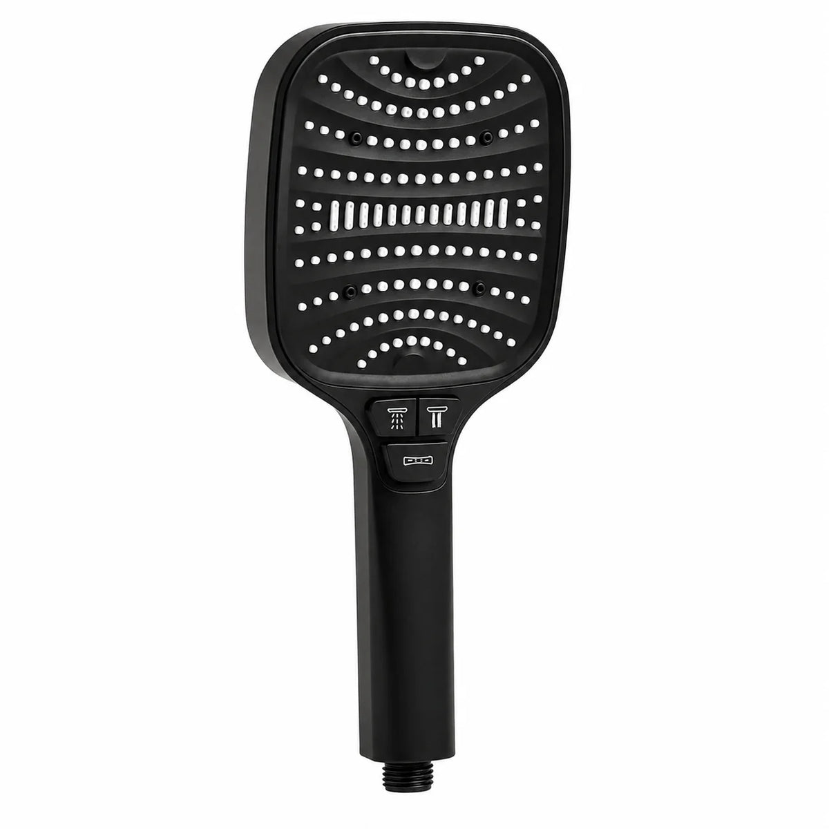 Pommeau de Douche Anti-Calcaire Noir 7 Modes