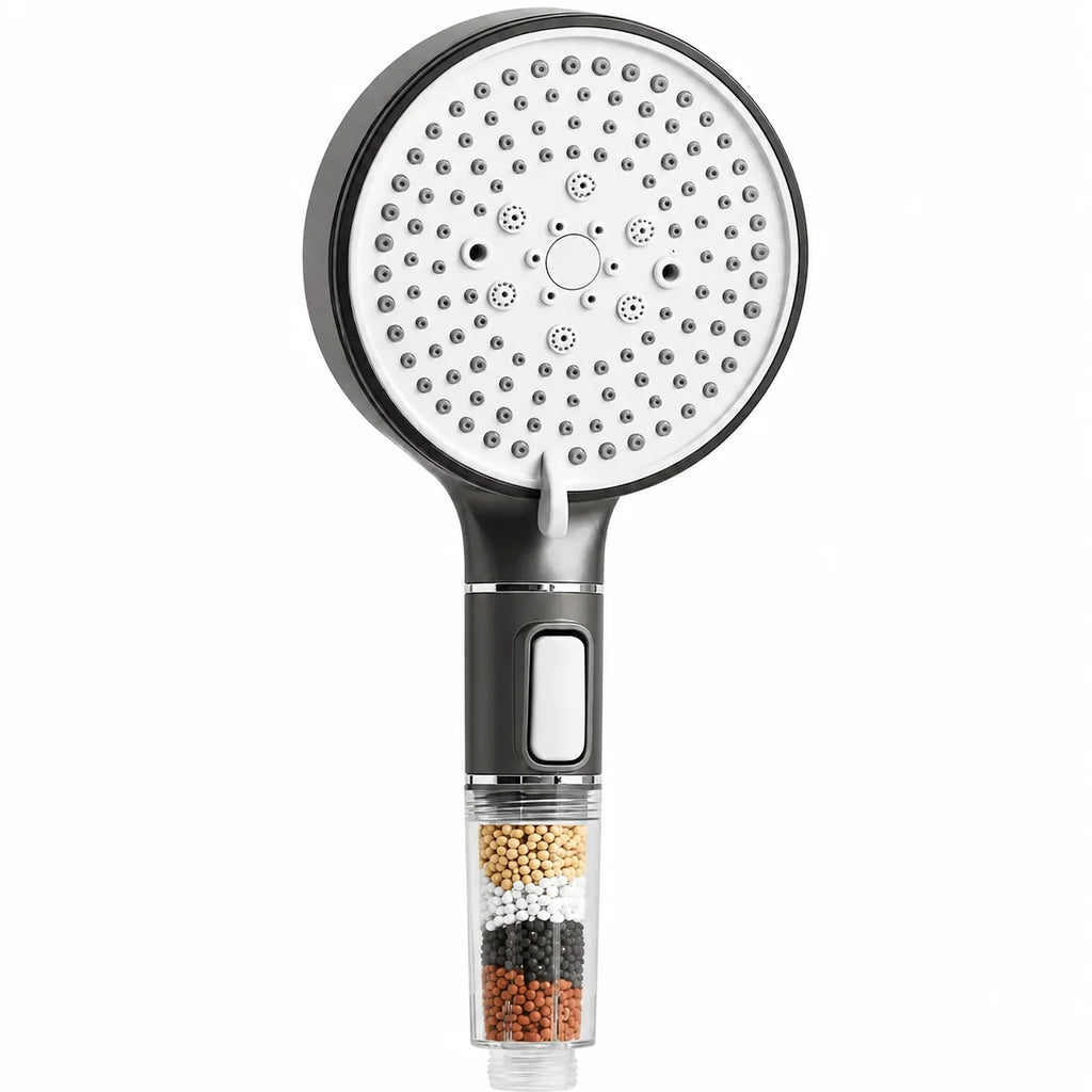 Pommeau de Douche Filtrant Anti-Calcaire 5 Modes