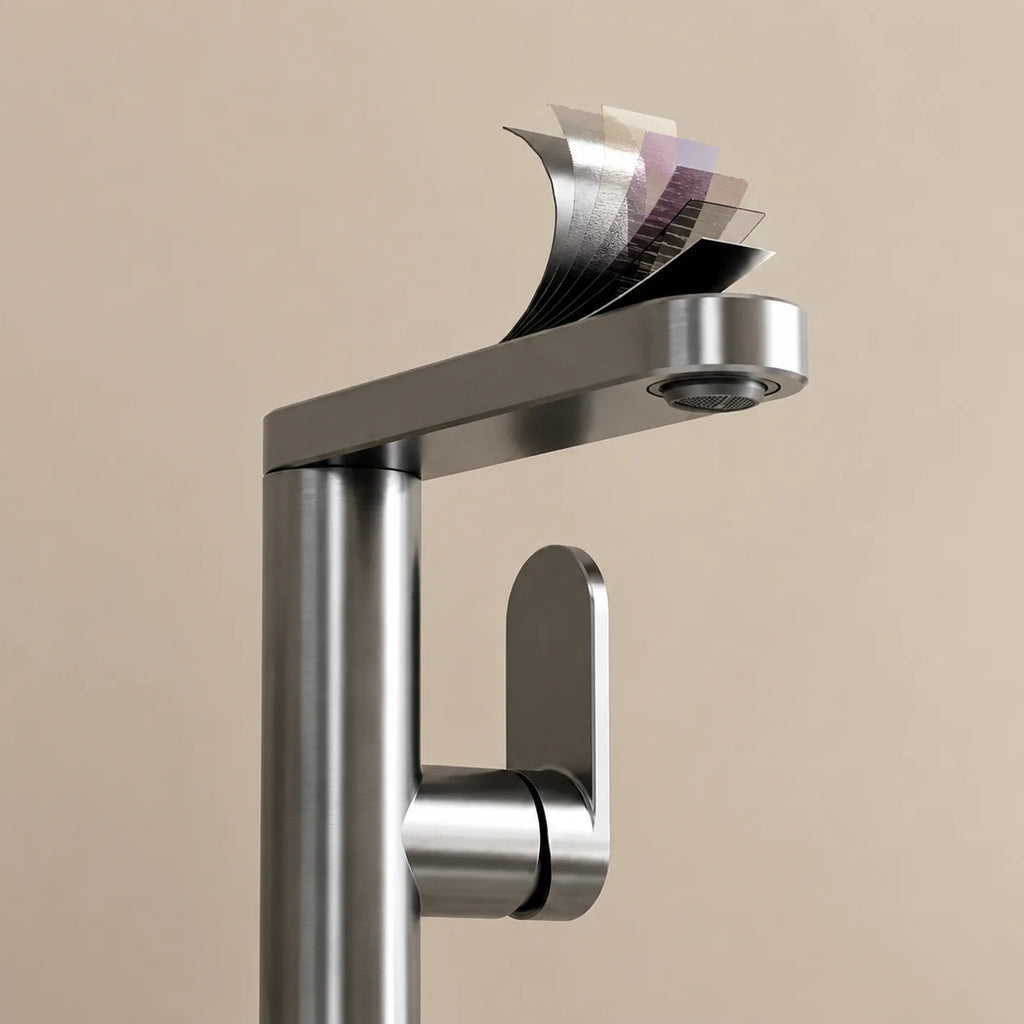 Robinet Salle de Bain Gris 360° 2