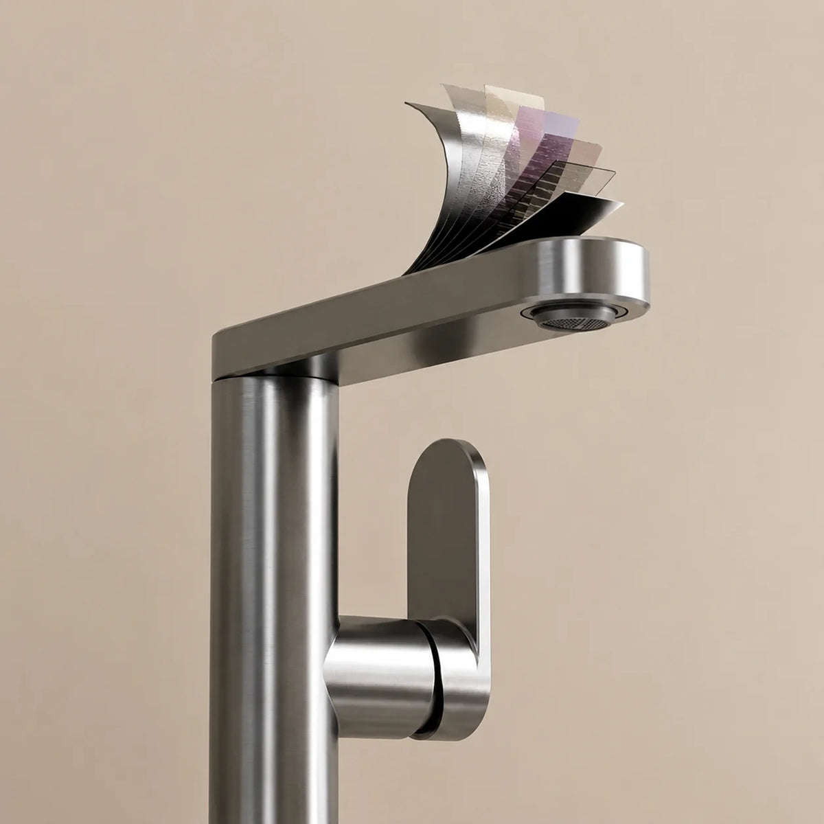 Robinet Salle de Bain Gris 360° 2