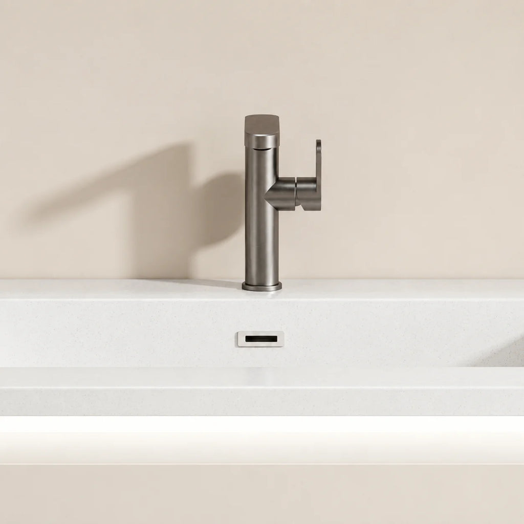 Robinet Salle de Bain Gris 360° 4