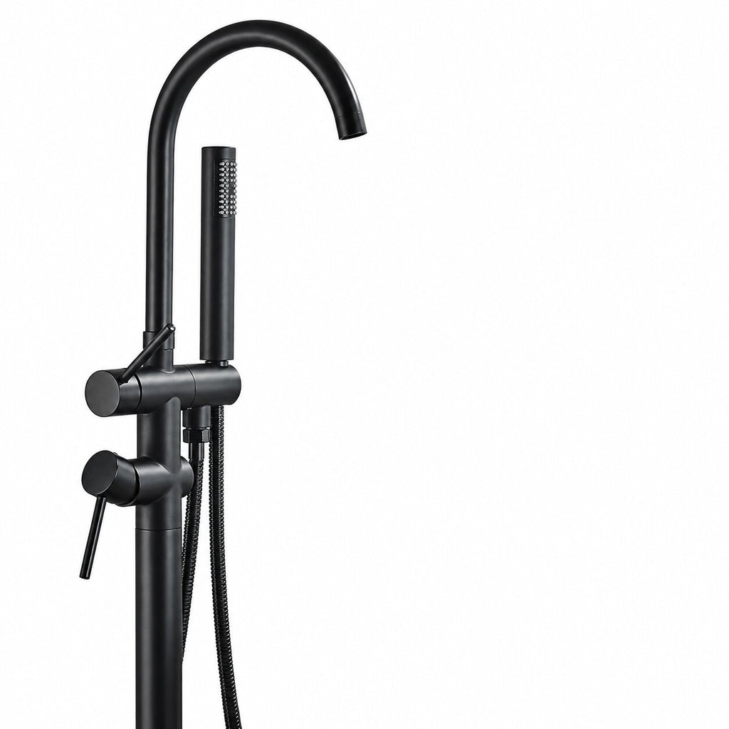 Robinet de Baignoire sur Pied Col de Cygne