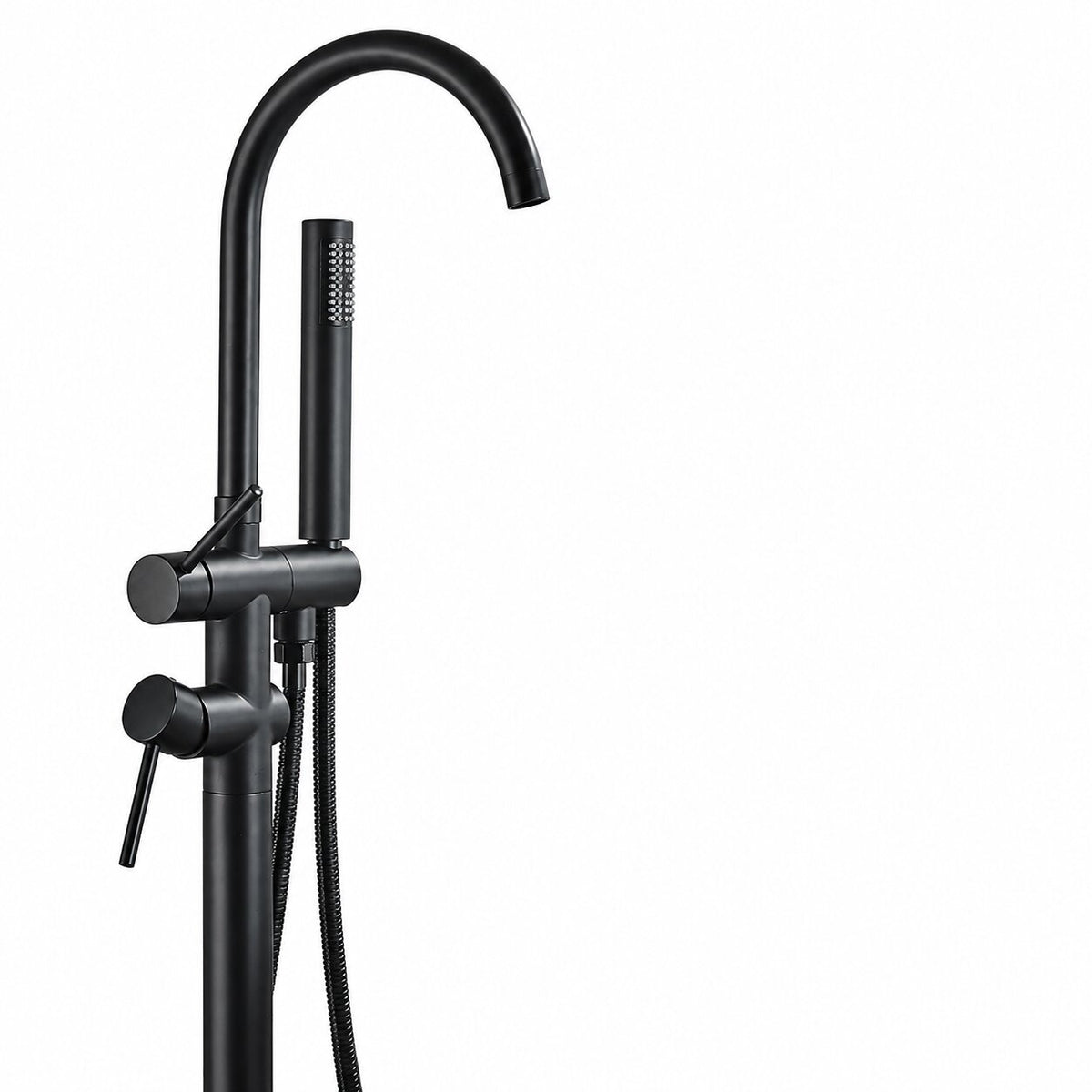 Robinet de Baignoire sur Pied Col de Cygne