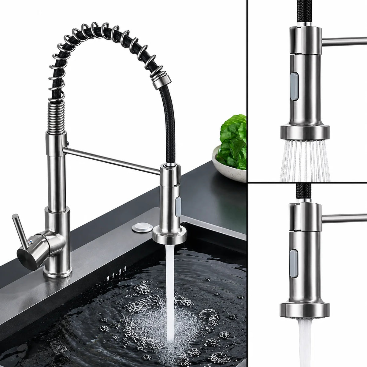 Robinet de Cuisine Douchette Extractible 4