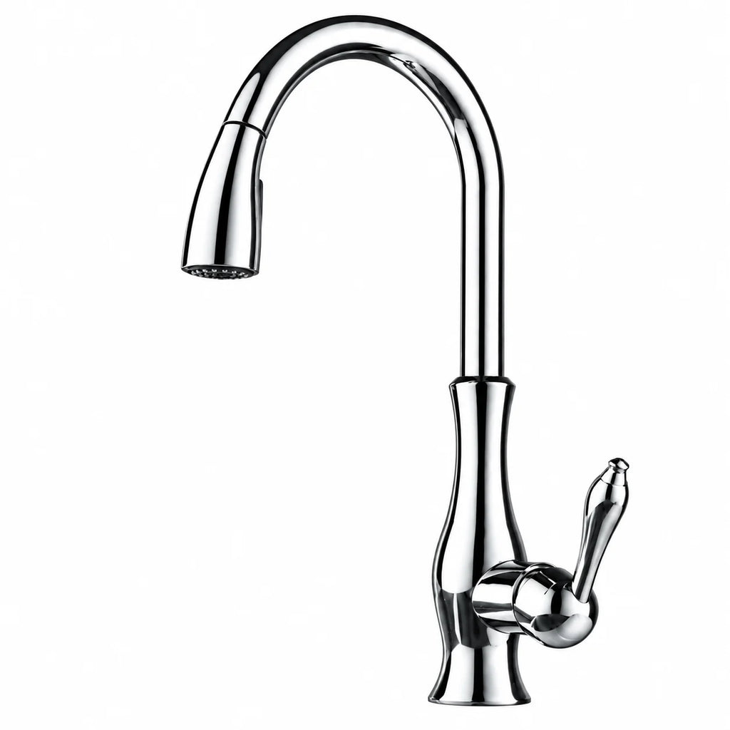 Robinet de Cuisine Douchette en Laiton chrome