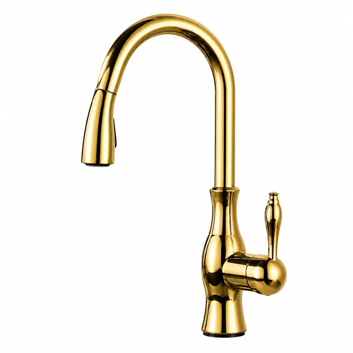 Robinet de Cuisine Douchette en Laiton or 
