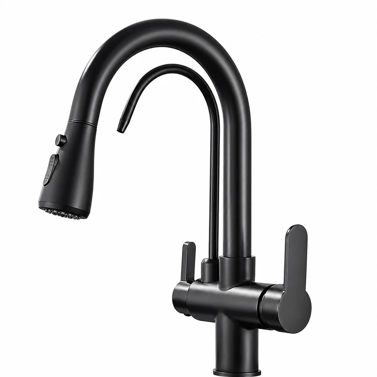 Robinet de Cuisine Douchette noir