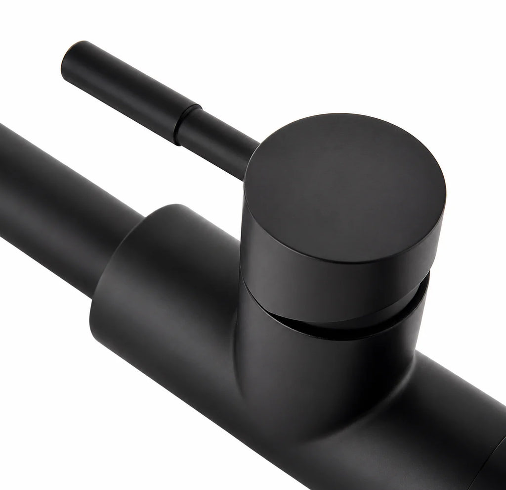Robinet de Cuisine Mitigeur Douchette 3 Modes noir