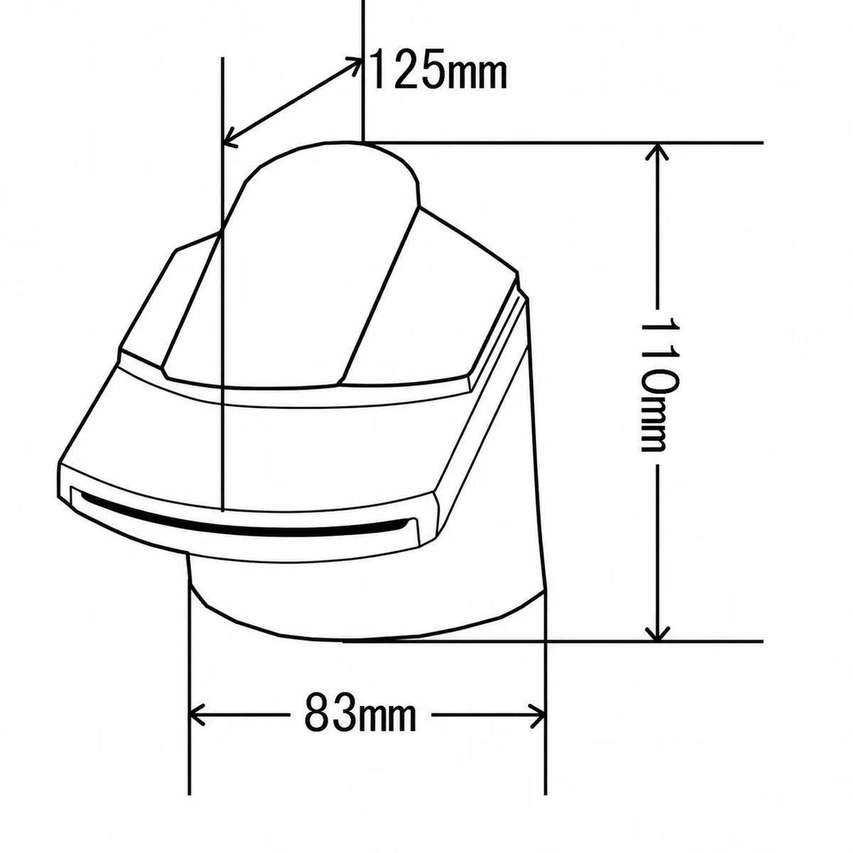 Robinet de Salle de Bain Cascade Compact 3