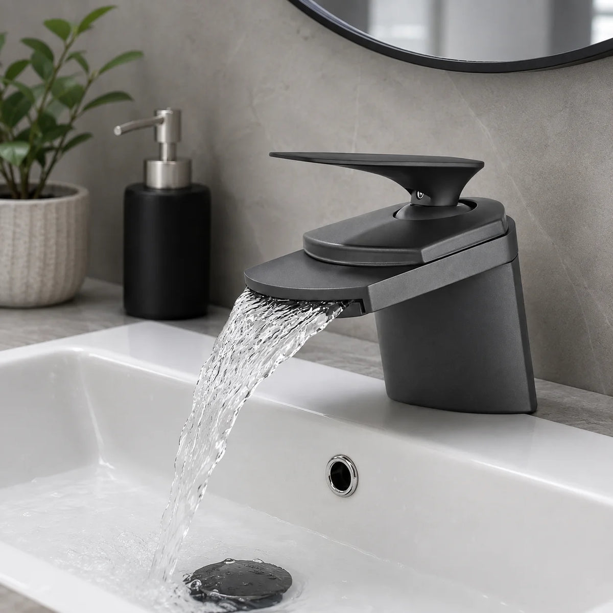 Robinet de Salle de Bain Cascade Compact 7
