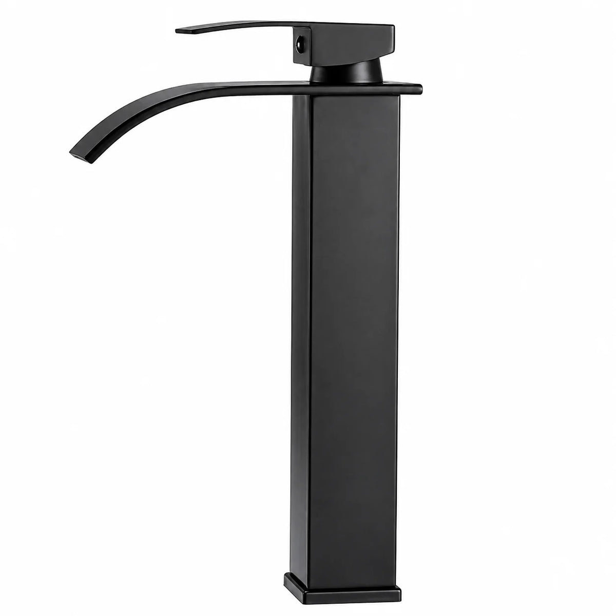 Robinet de Salle de Bain Cascade Long noir 