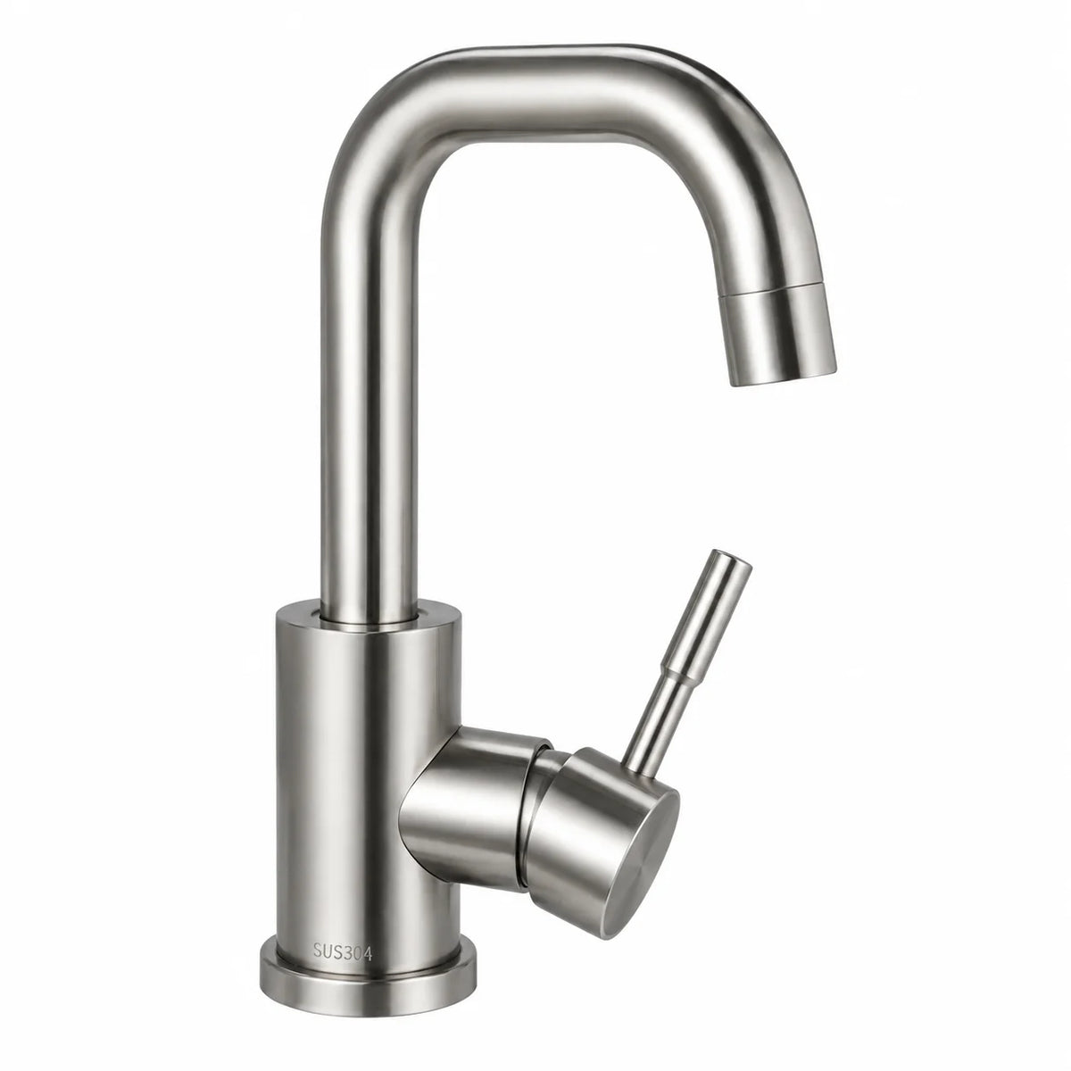 Robinet de Salle de Bain Col de Cygne Angulaire 1