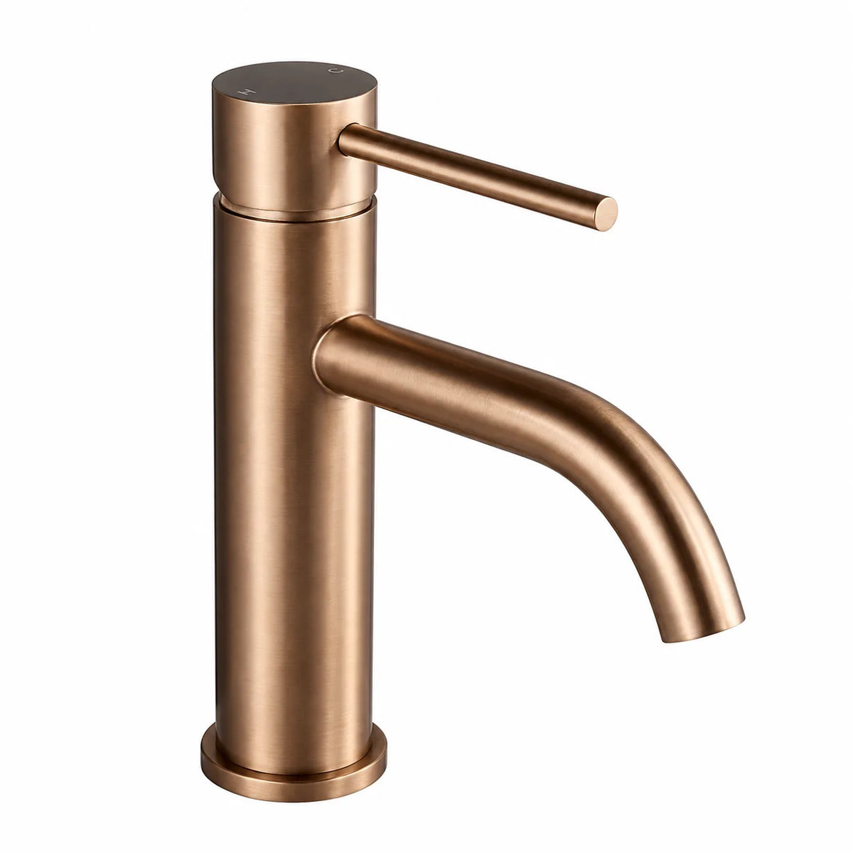 Robinet de Salle de Bain Gris Brossé 3