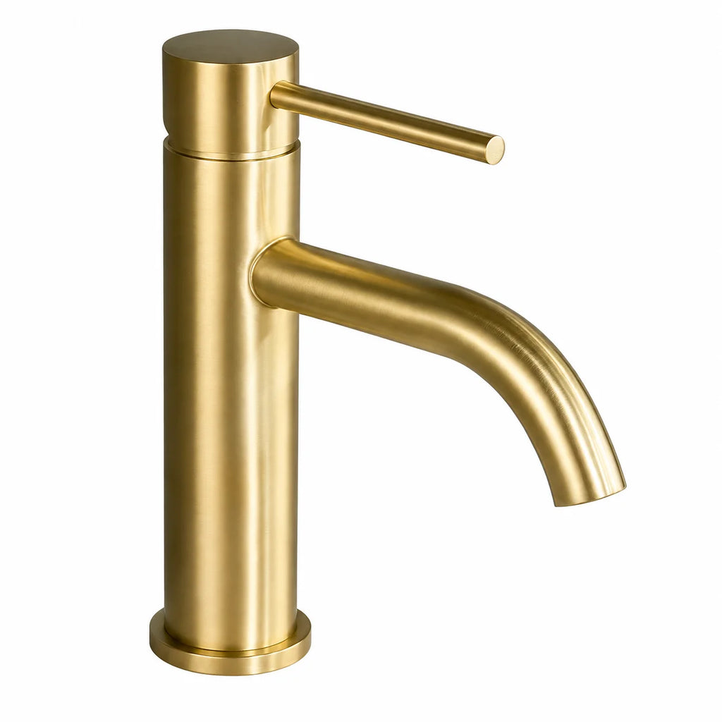 Robinet de Salle de Bain Gris Brossé 6